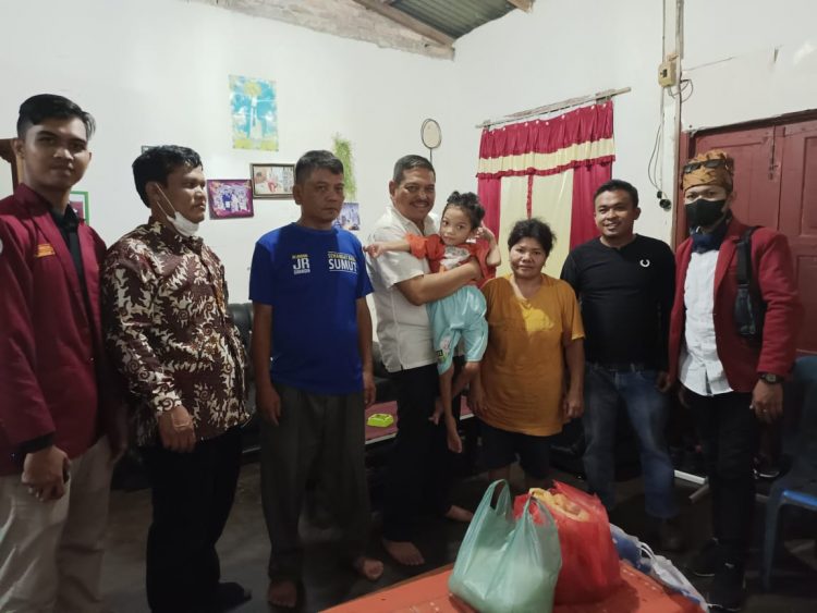 Parlindungan Purba Jenguk Anak Penderita Penyakit Virus Diotak, Orangtua Yolanda: Kami Hampir Putus Asa