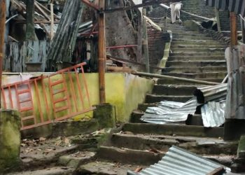 Sekelompok Orang Mengobrak-abrik Bangunan di Pemandian Bah Damanik, Kapolsek Terkesan Bungkam