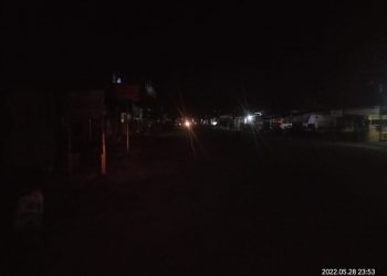 Lampu Jalan di Ibukota Kabupaten Simalungun Padam