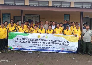 BPP Jambi Lakukan Penyuluhan Kepada Petani Jeruk Kecamatan Purba