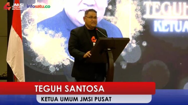 Ketum JMSI Teguh Santosa Terima Press Card Number One