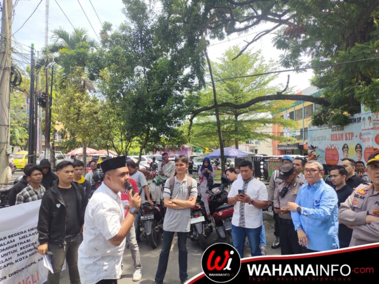 DPW PPM SUMUT Kembali Aksi Unjuk Rasa Jilid III, Tuntut Walikota Evaluasi Atau Copot Kadisdukcapil