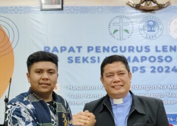 Ephorus GKPS Pdt. Dr. Deddy Fajar Purba, S.Th Lantik Sinode Namaposo GKPS Periode 2023-2026